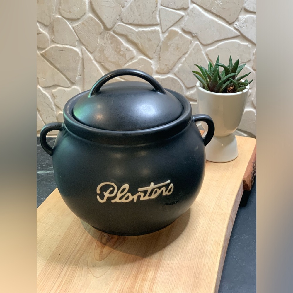 PLANTERS | Cauldron / Bean Pot Style Ceramic Storage Crock